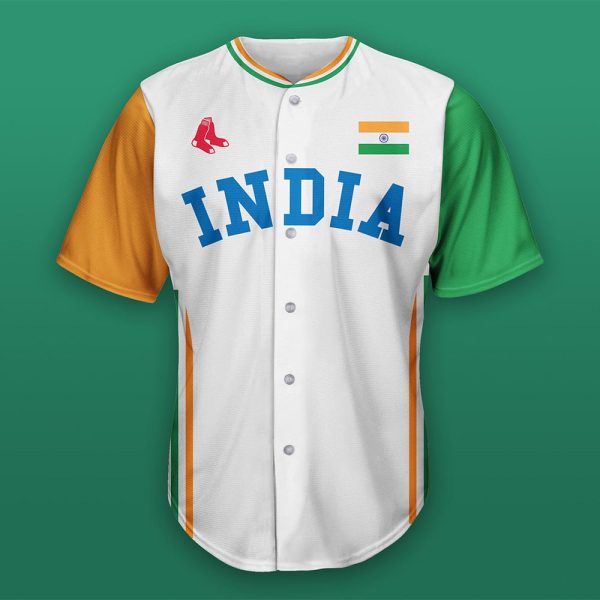 Red Sox India Celebration Jersey 2025 Giveaway