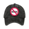 Retro Anti Musk Print Baseball Cap