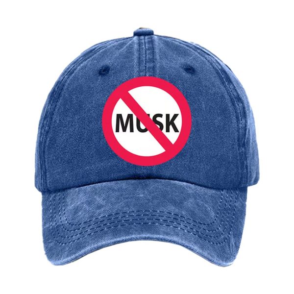 Retro Anti Musk Print Baseball Cap