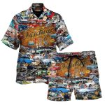 Retro Classic Car Hawaiian Shirt
