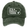 Retro Its A Philly Thing Print Baseball Cap