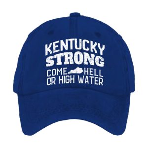 Unisex Kentucky Flooding 2025 Kentucky Strong Print Cap1