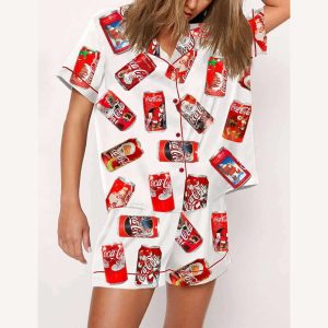 Christmas Santa Drinking Pajama Set2