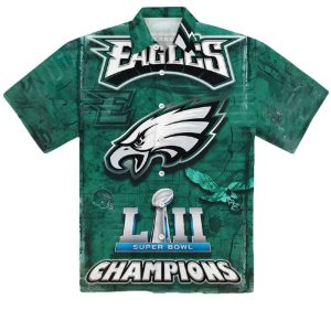 Eagles Super Bowl LVII Hawaiian Shirt 2