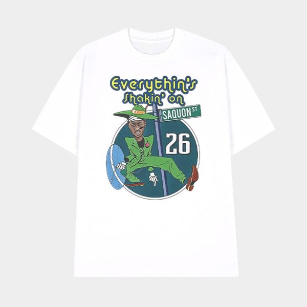 Saquon Everythin’s Shakin’ On Saquon St 26 Shirt