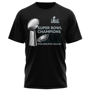 Eagles Super Bowl LIX Champions Fly Eagles Fly Shirt 2
