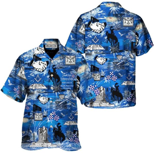 South Pass City Wyoming Hawaiian Shirt