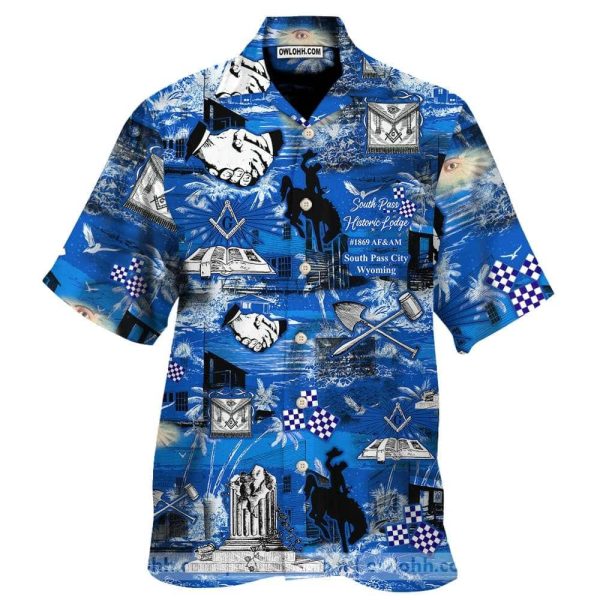 South Pass City Wyoming Hawaiian Shirt