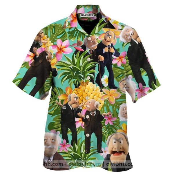 Statler And Waldorf Muppets Tropical Hawaiian Shirt