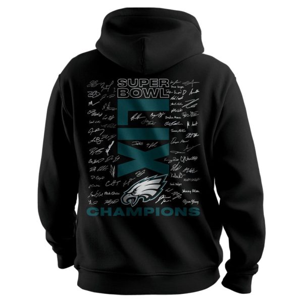 Super Bowl 2025 Champions Philadelphia Football Unisex Hoodie