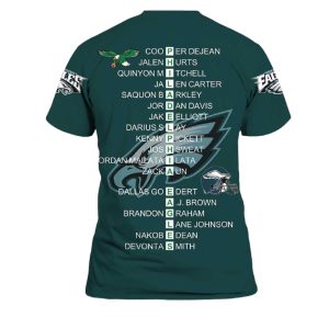 Super Bowl LIX 2025 Champions Eagles Shirt 3