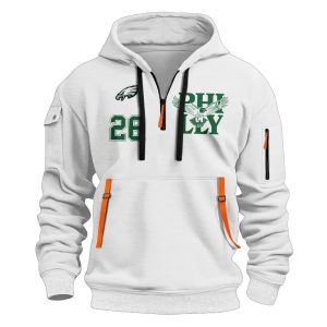 Bird Gang Fuck Around And Find Out Philadelphia Football Quater Zip Hoodie1