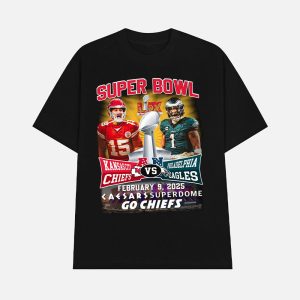 Super Bowl LIX Chiefs Vs Eagles Shirt