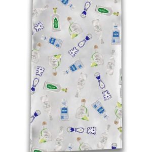 Tequila Bottles Beach Towel