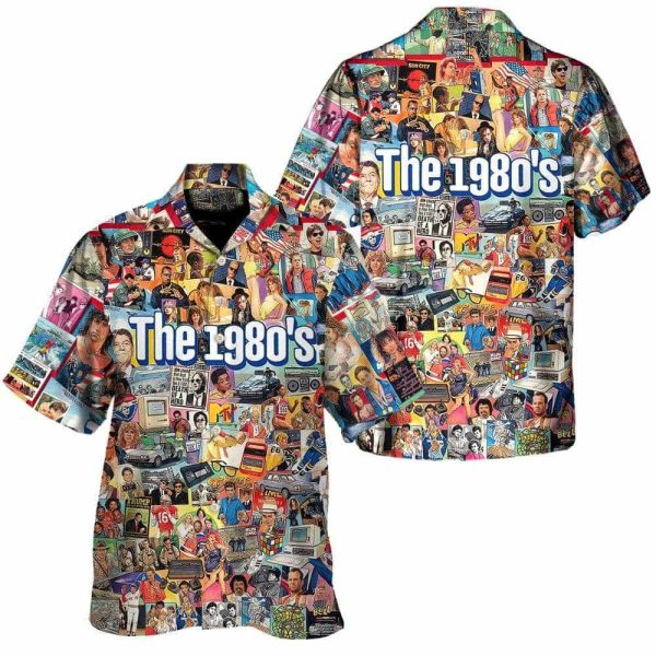 The 1980’s Nostalgia Retro Hawaiian Shirt