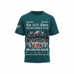 The 2025 Times Super Bowl Champions Of The Year Eagles Shirt