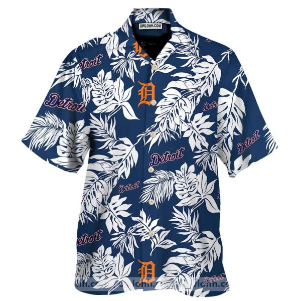 Tigers Logo Aloha Hawaiian Shirt