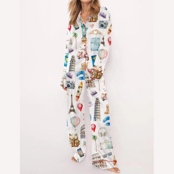 Travel Lover Pajama Set