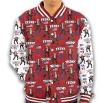 Trump Dance 45 47 Varsity Jacket