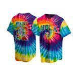 UCLA Honors The Late Bill Walton Tie Dye Baseball Jersey