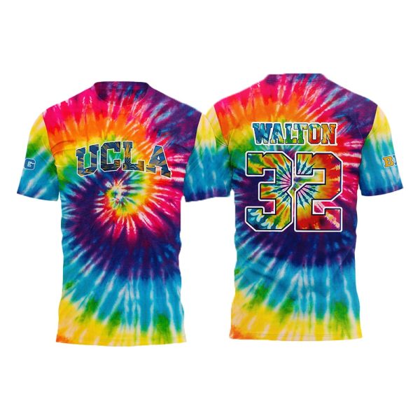 UCLA Honors The Late Bill Walton Tie Dye Shirt