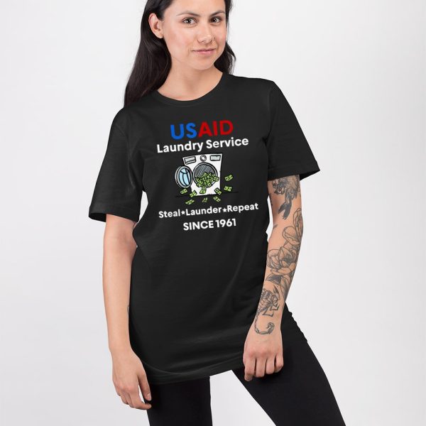 USAID Laundry Service Steal Launder Repeat Since 1961 Shirt