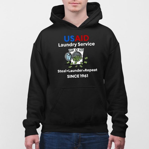 USAID Laundry Service Steal Launder Repeat Since 1961 Shirt