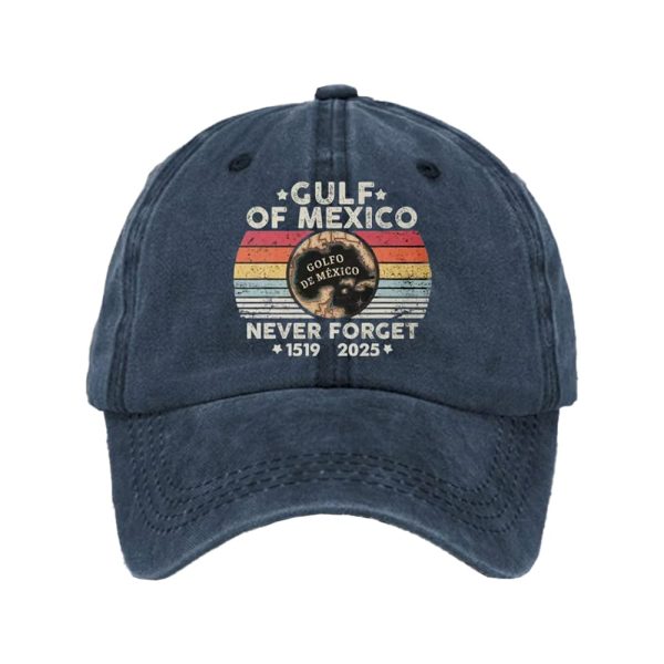 Unisex Forever Gulf of Mexico 1519-2025 Print Baseball Cap
