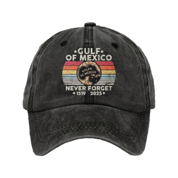 Unisex Forever Gulf of Mexico 1519-2025 Print Baseball Cap