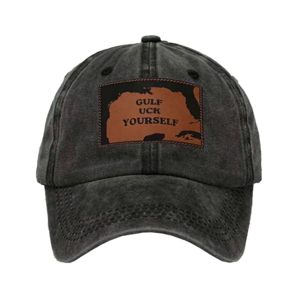 Unisex Mexico Gulf Uck Yourself Printed Hat