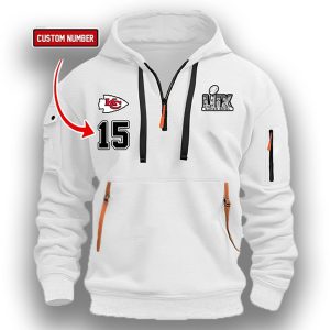 Patrick Mahomes Chiefs Super Bowl LIX Hoodie1