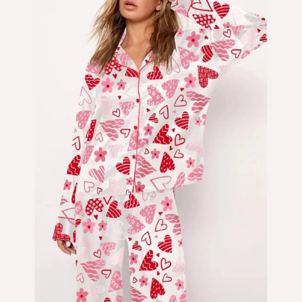 Valentine Heart Pajama Set