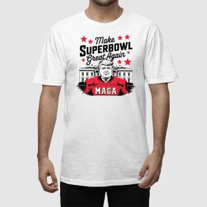 Make Superbowl Great Again Trump 2025 Shirt 2