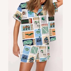 Eagles Matchbook Pajama Set2