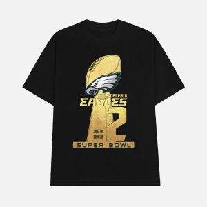 Eagles 2 Super Bowl Shirt