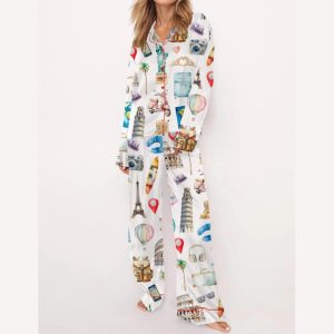 Travel Lover Pajama Set1