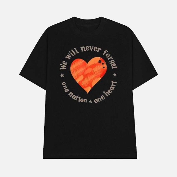 We Will Never Forget One Nation One Heart Bibas Family Shirt