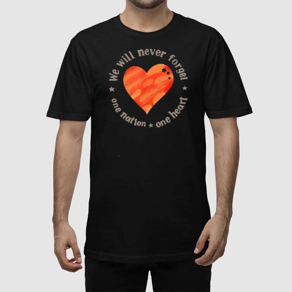 We Will Never Forget One Nation One Heart Bibas Family Shirt