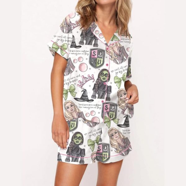 Wicked Fan Satin Pajama Set