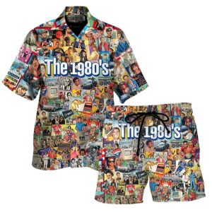 The 1980s Nostalgia Retro Hawaiian Shirt