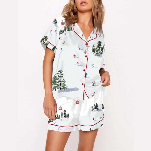 Women’s Apres Ski Mountain Pajama Set