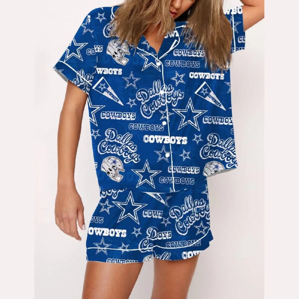 Women's Cowboy Football Pajama Set