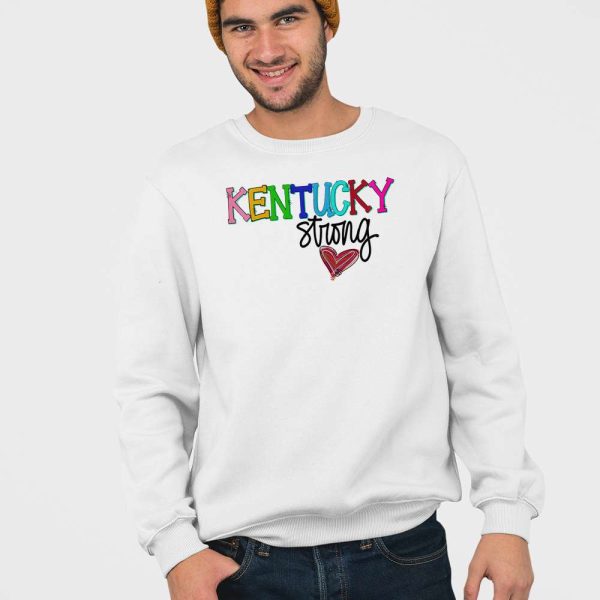 Women’s Kentucky Flooding 2025 Unsinkable Print Casual Sweatshirt