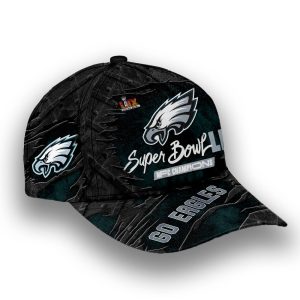 Eagles Super Bowl LIX NFC Champions Classic Cap1