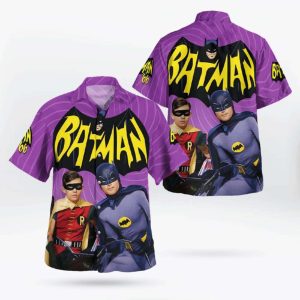 Batman And Robin Hawaiian Shirt1