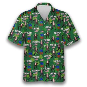 Trump 45 47 Dancing Irish St Patricks Day Hawaii Shirt