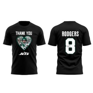 Jets 2025 Thank You Rodgers Hoodie 2