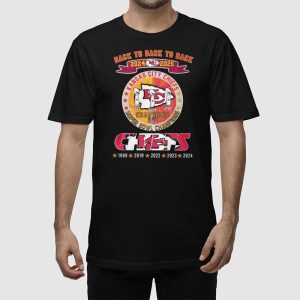 Chiefs Back To Back To Back 2024 2025 Super Bowl Champions Shirt 2