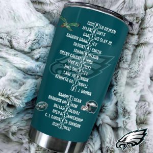 Eagles Super Bowl LIX Champions 3D Tumbler2