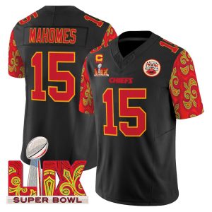 Mahomes 15 Super Bowl LIX Jersey1